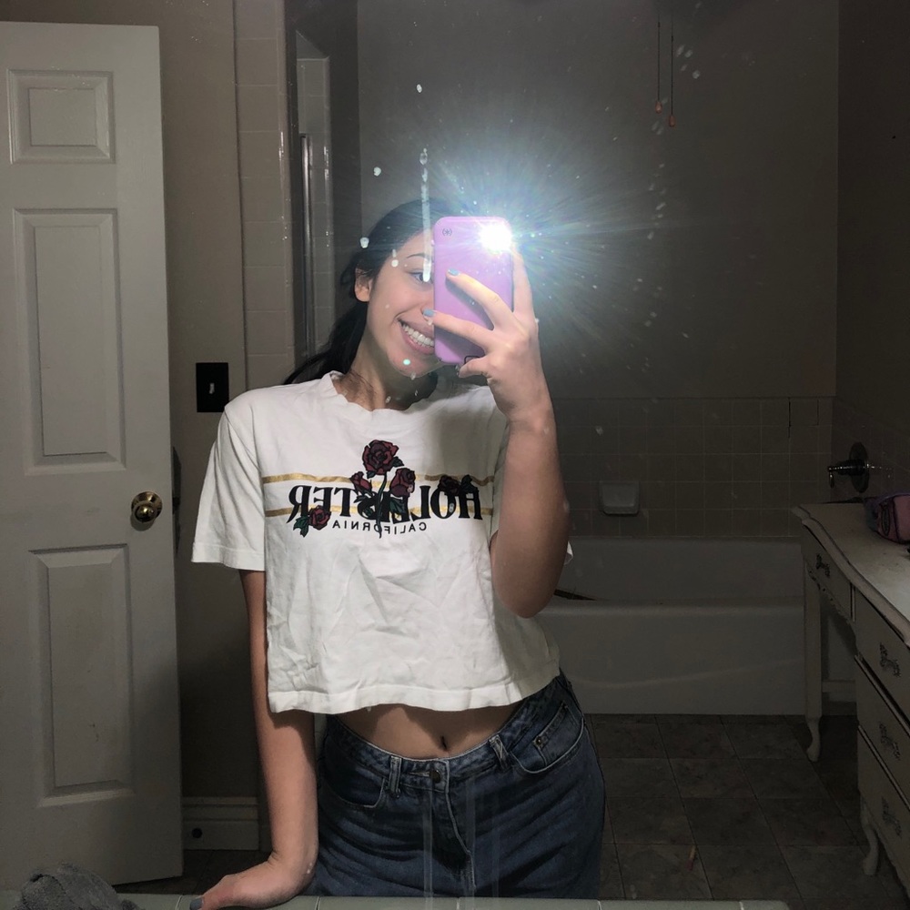 Hollister crop top